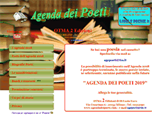 Tablet Screenshot of agendadeipoeti.com